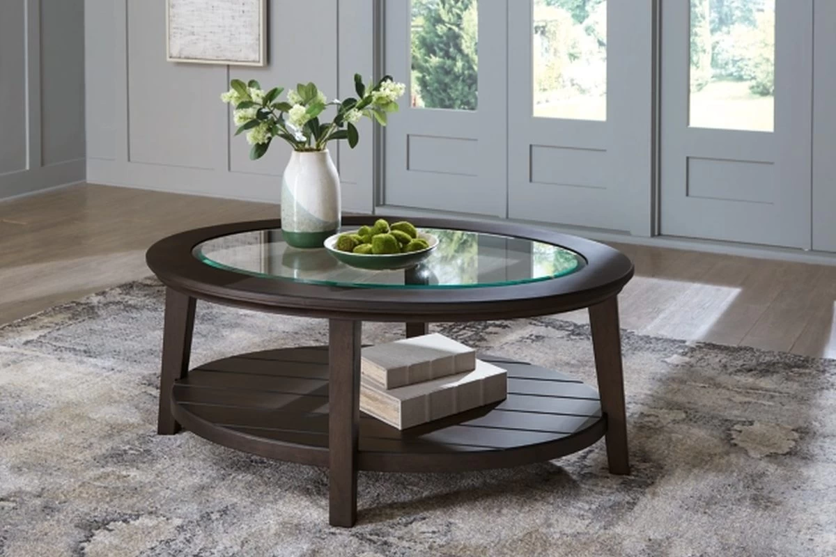 Signature Design By Ashley® Celamar Dark Brown Coffee Table 6 Signature Design By Ashley® Celamar Dark Brown Coffee Table - Image 6