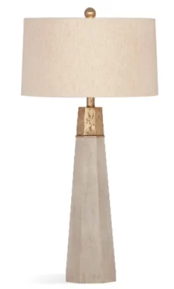 Bassett Mirror Rowan Cement Table Lamp