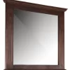 Vintage Furniture Mansion Walnut Mirror