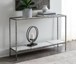 Signature Design By Ashley® Ryandale Antique Pewter Console Sofa Table -Furniture comprehensive store 01bfeb2a 32f8 41b9 af04 44b9e65a58dc