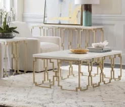 Hooker® Furniture Evermore Gold/Kalala White Cocktail Table -Furniture comprehensive store 01bfeb3d 1b11 4c7c ba15 ffc77243706e