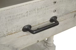 Signature Design By Ashley® Shawnalore Whitewash End Table -Furniture comprehensive store 0217c296 76c5 4b06 8fe0 e62ff84f724a