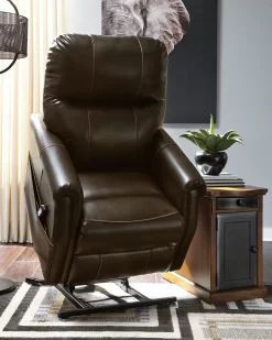 Signature Design By Ashley® Markridge Chocolate Power Lift Recliner -Furniture comprehensive store 026eb361 37dc 4a83 ade1 a4acaa514579 scaled