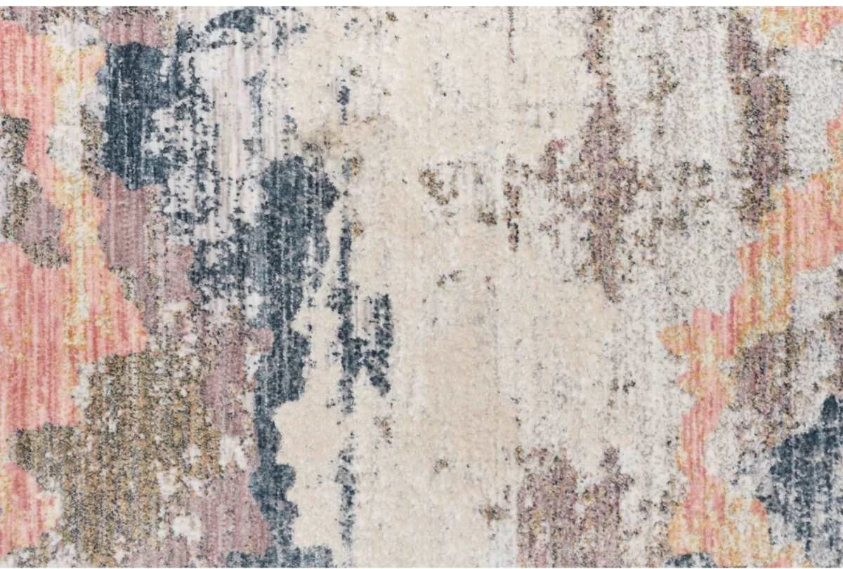 Feizy Kyra Beige/Blue 5' X 7' Rug 5 Feizy Kyra Beige/Blue 5' X 7' Rug - Image 5