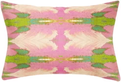 Laura Park Designs Cabana Pink 14" X 20" Pillow