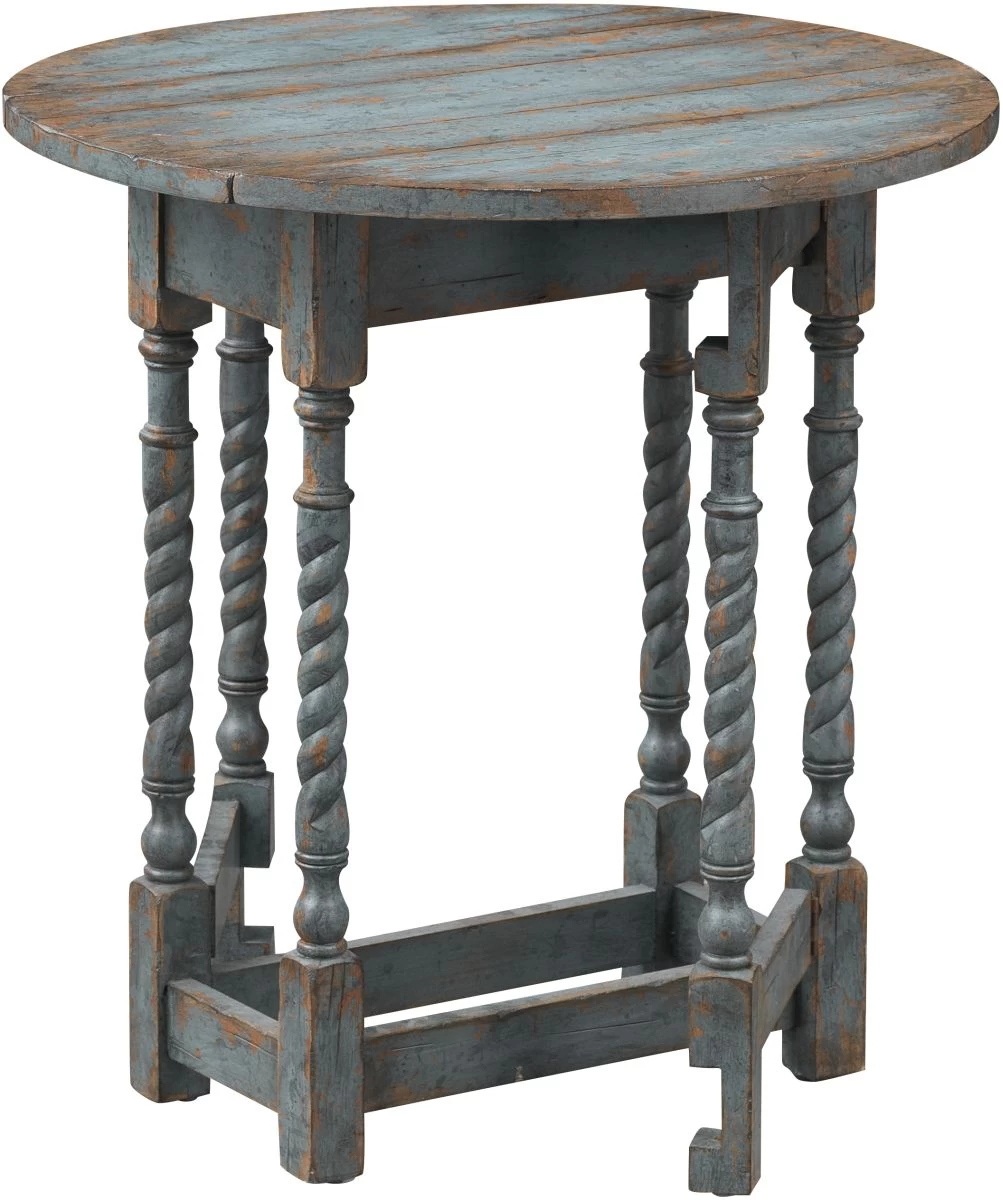 Coast2Coast Home™ Whitney Roxanna Aged Blue Accent Side Table 2 Coast2Coast Home™ Whitney Roxanna Aged Blue Accent Side Table - Image 2