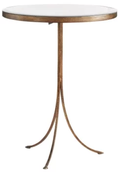 Furniture Classics Darrow Antique Gold End Table