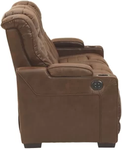 Signature Design By Ashley® Owner's Box Thyme Power Reclining Sofa With Adjustable Headrest -Furniture comprehensive store 05006353 859e 464f 9507 8a80406f5af5