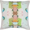 Laura Park Designs Monet's Garden Green 22" X 22" Toss Pillow
