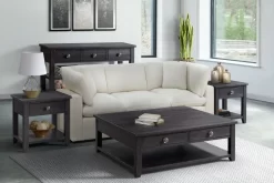 Elements International Kendyl Espresso Occasional Sofa Table -Furniture comprehensive store 059b0deb bf44 43ff b04a a870c830450b