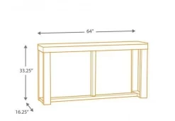 Signature Design By Ashley® Watson Dark Brown Sofa Table -Furniture comprehensive store 05c51406 9aad 4a78 b4db cec401918732