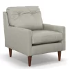 Best® Home Furnishings Trevin Gray Leather Chair