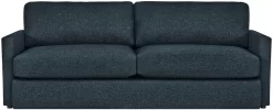Kevin Charles Fine Upholstery® Noah Elevation Dark Blue Sofa