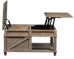 Liberty Parkland Falls Weathered Taupe Square Lift Top Cocktail Table 8 Liberty Parkland Falls Weathered Taupe Square Lift Top Cocktail Table -Furniture comprehensive store 06818a3c 282e 452c b1af f0907b0983da