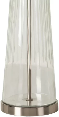 Surya Blawnox Brushed Steel/Gray Lamp -Furniture comprehensive store 06d968e6 b702 4041 8c5c a82fc9b8092a