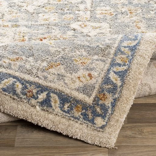 Surya Tuscany Denim 5'x7' Rug 3 Surya Tuscany Denim 5'x7' Rug - Image 3