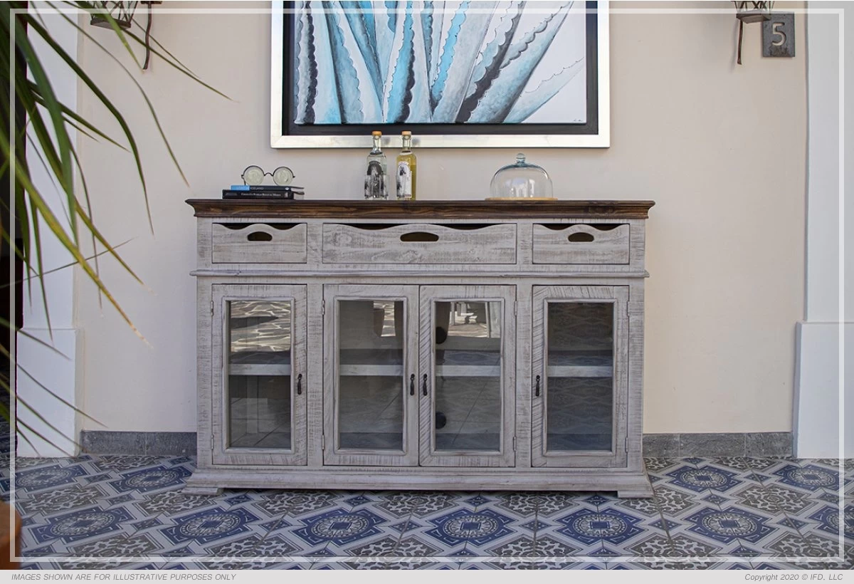 International Furniture Direct Gray Console 2 International Furniture Direct Gray Console - Image 2