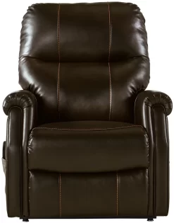 Signature Design By Ashley® Markridge Chocolate Power Lift Recliner -Furniture comprehensive store 07f20854 e02f 49f9 9e69 21947c0590e1