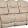 Flexsteel® Crew Pebble Power Reclining Sofa With Power Headrests And Lumbar