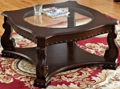 Crown Mark Madison Brown Coffee Table