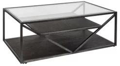 Liberty Arista Cobblestone Rectangular Cocktail Table