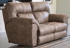 Catnapper® Hollins Coffee Power Reclining Loveseat