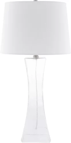 Surya Jaylee Clear/White Lamp