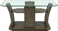 Elements International Dapper Grey Rectangular Coffee Table -Furniture comprehensive store 0bd109fa 4e46 49d2 a4c1 e128da34e5e1