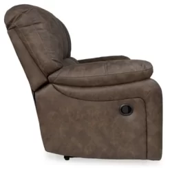 Signature Design By Ashley® Kilmartin Chocolate Reclining Loveseat -Furniture comprehensive store 0be16e61 793a 4f3e 8d5c af1fb409e436