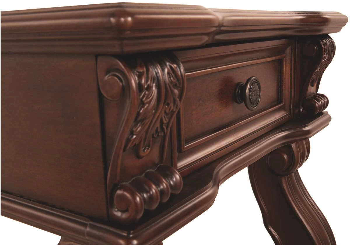 Signature Design By Ashley® Alymere Rustic Brown End Table 5 Signature Design By Ashley® Alymere Rustic Brown End Table - Image 5
