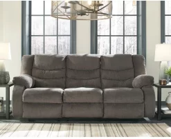 Signature Design By Ashley® Tulen Gray Reclining Sofa -Furniture comprehensive store 0cd293e3 6e90 473d 8cb7 016aa2e6be16
