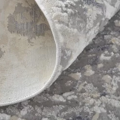 Feizy Laina Blue-Gray 9'8" X 12'8" Rug -Furniture comprehensive store 0d10a812 fdc4 49d0 92ba aabaef6ff8fe