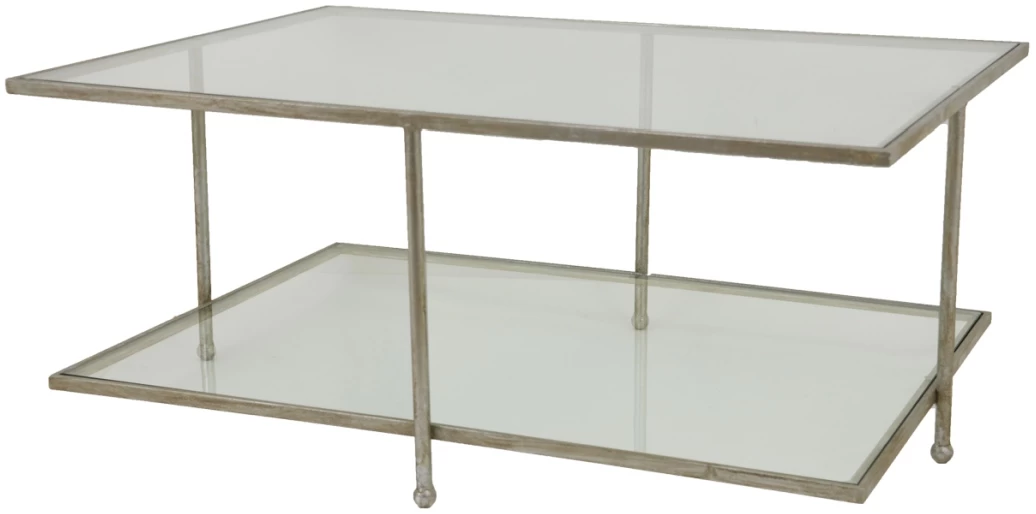Zeugma Imports® Silver Coffee Table 2 Zeugma Imports® Silver Coffee Table - Image 2