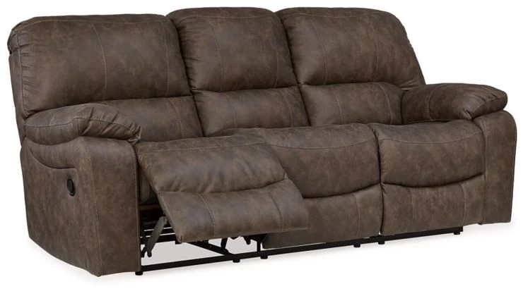 Signature Design By Ashley® Kilmartin Chocolate Reclining Sofa 2 Signature Design By Ashley® Kilmartin Chocolate Reclining Sofa - Image 2