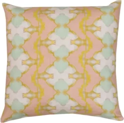Laura Park Designs Lily Pond Apricot 22" X 22" Toss Pillow