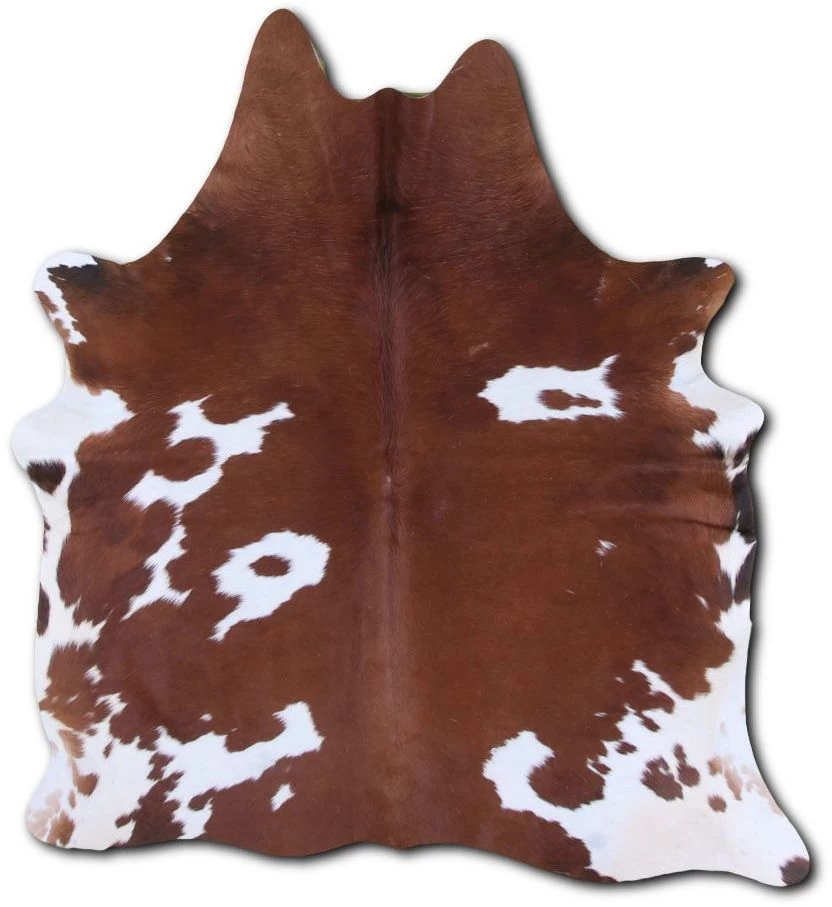 BS Trading® Natural Brown/White Medium Cowhide Throw Rug 1 BS Trading® Natural Brown/White Medium Cowhide Throw Rug