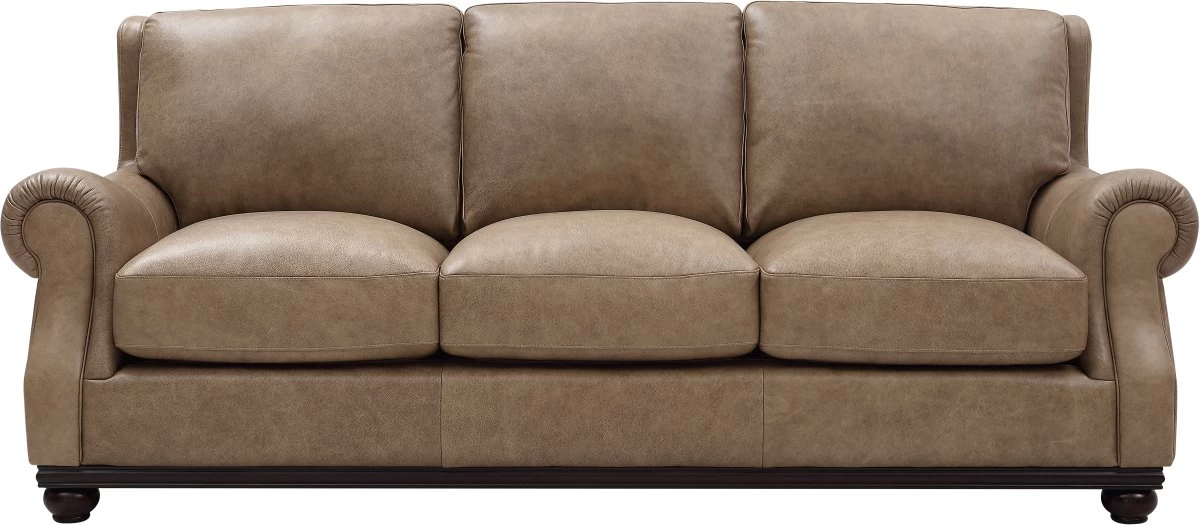 Leather Italia™ Georgetowne Tilton Beige Sofa 2 Leather Italia™ Georgetowne Tilton Beige Sofa - Image 2