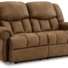 Signature Design By Ashley® Boothbay Auburn Power Reclining Loveseat