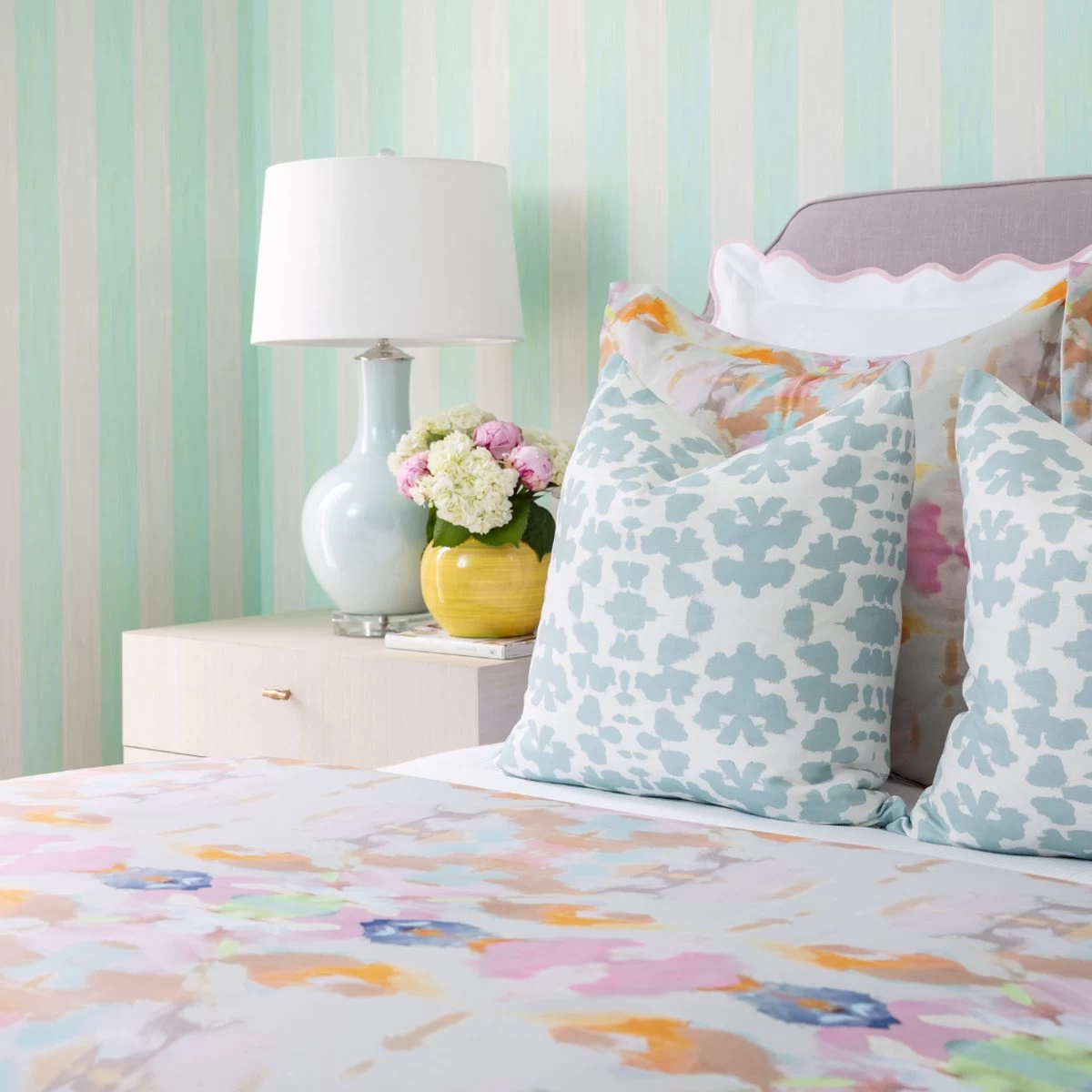 Laura Park Designs Chintz Mist 14x36 Pillow 3 Laura Park Designs Chintz Mist 14x36 Pillow - Image 3