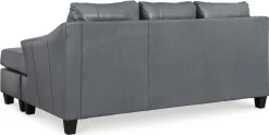 Signature Design By Ashley® Genoa Steel Sofa Chaise -Furniture comprehensive store 144dd840 e736 4f4a 91de b2ba56ced831