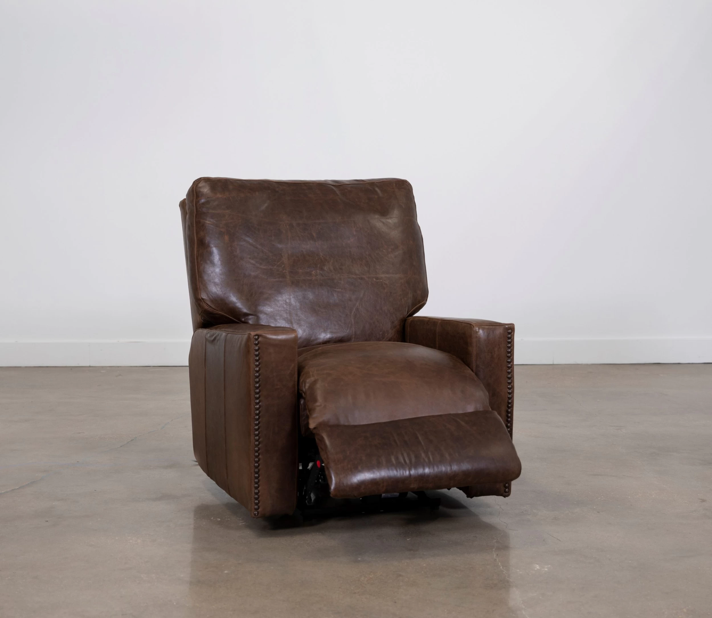 USA Premium Leather Furniture 9397 Ancient Brown All Leather Power Recliner 2 USA Premium Leather Furniture 9397 Ancient Brown All Leather Power Recliner - Image 2