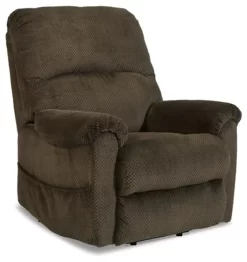 Signature Design By Ashley® Shadowboxer Chocolate Power Lift Recliner