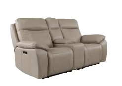 Man Wah Ivory Leather Power Zero Gravity Reclining Console Loveseat 13 Man Wah Ivory Leather Power Zero Gravity Reclining Console Loveseat -Furniture comprehensive store 165f1eff dc1a 41c4 9b78 79b2f5998402
