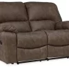 Signature Design By Ashley® Kilmartin Chocolate Reclining Loveseat
