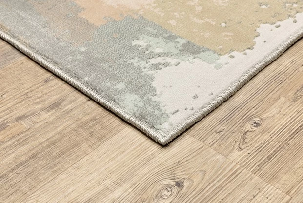 Oriental Weavers™ Capistrano Gray/Orange 5'x8' Rug 3 Oriental Weavers™ Capistrano Gray/Orange 5'x8' Rug - Image 3