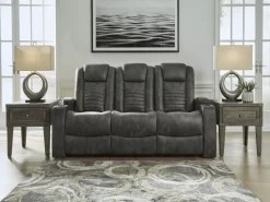 Signature Design By Ashley® Soundcheck Storm Power Reclining Sofa -Furniture comprehensive store 183b4821 2638 4eb2 95bb c7a40f1aa8ce