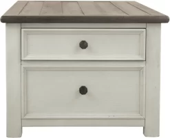 Signature Design By Ashley® Bolanburg Two-tone Lift Top Coffee Table -Furniture comprehensive store 187f37b7 9993 41b3 a9c4 29b1ba4c4933