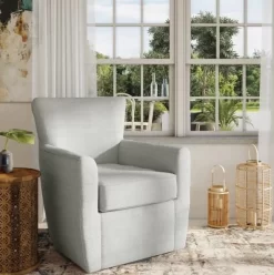 Jofran Inc. Harper Cloud Swivel Accent Chair -Furniture comprehensive store 1882ecae 6798 4a7e 9a21 5d204e7fb8a4