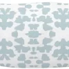 Laura Park Designs Chintz Mist Blue/White Round Bolster Pillow