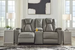 Signature Design By Ashley® Mancin Gray Reclining Loveseat With Console 15 Signature Design By Ashley® Mancin Gray Reclining Loveseat With Console -Furniture comprehensive store 1af3194b 4282 44b5 9cd7 9f49655e9963